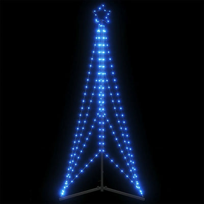 Vidaxl LED Arbre de Noël 363 LEDS 182 cm bleu