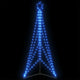 Vidaxl LED Arbre de Noël 363 LEDS 182 cm bleu