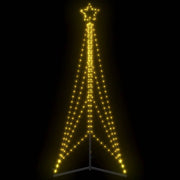 Vidaxl LED Arbre de Noël 483 LEDS blanc chaud 240 cm - afbeelding 1