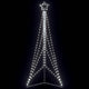 Vidaxl LED Arbre de Noël 483 LEDS Cold White 240 cm