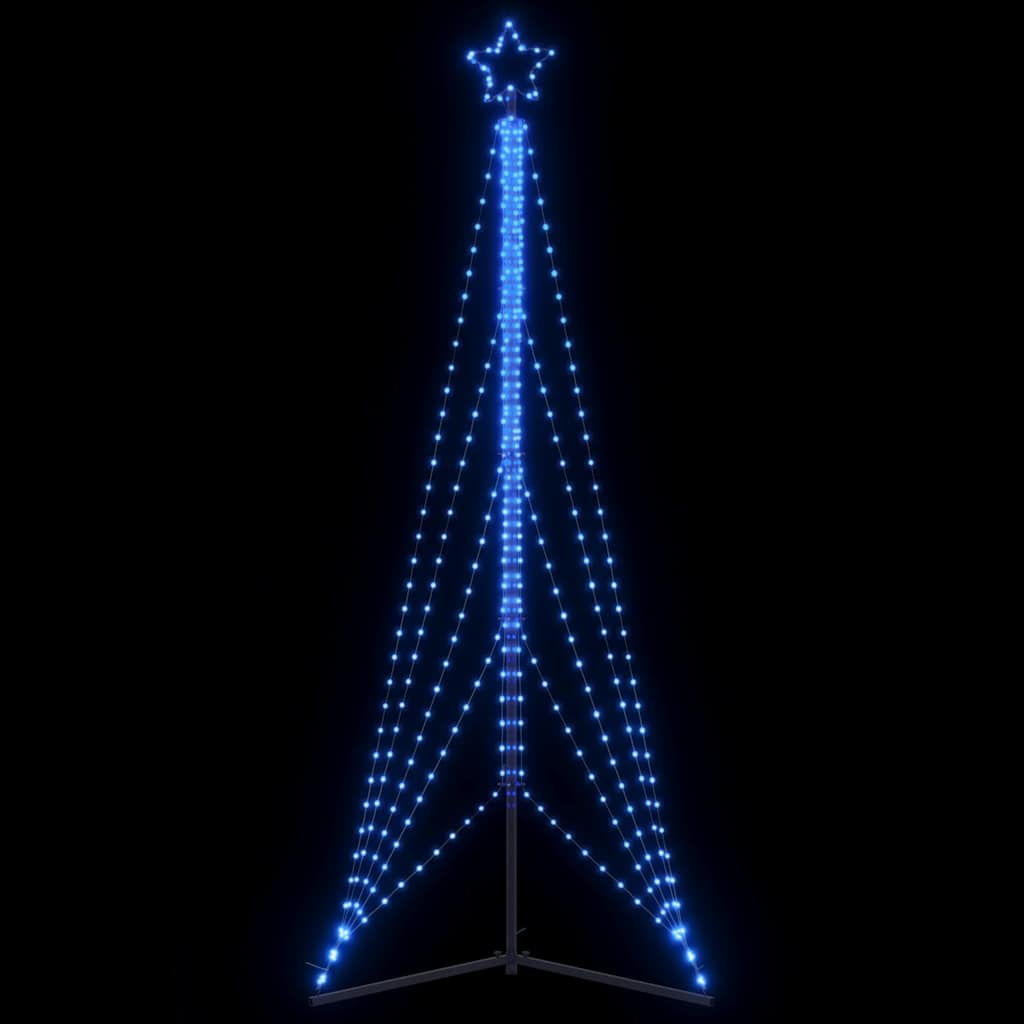 Vidaxl LED Arbre de Noël 525 LEDS 302 cm bleu