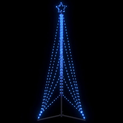 Vidaxl LED Arbre de Noël 525 LEDS 302 cm bleu