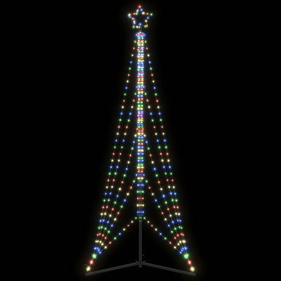 Vidaxl LED Arbre de Noël 525 LEDS coloré 302 cm