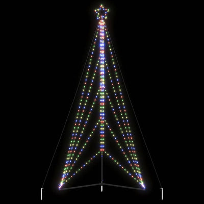 Vidaxl LED Arbre de Noël 615 LEDS coloré 404,5 cm