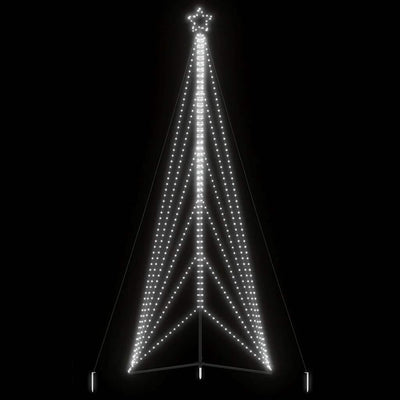 Vidaxl LED Arbre de Noël 861 LEDS Cold White 478 cm