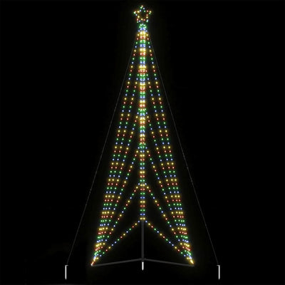 Vidaxl LED Arbre de Noël 861 LEDS coloré 478 cm