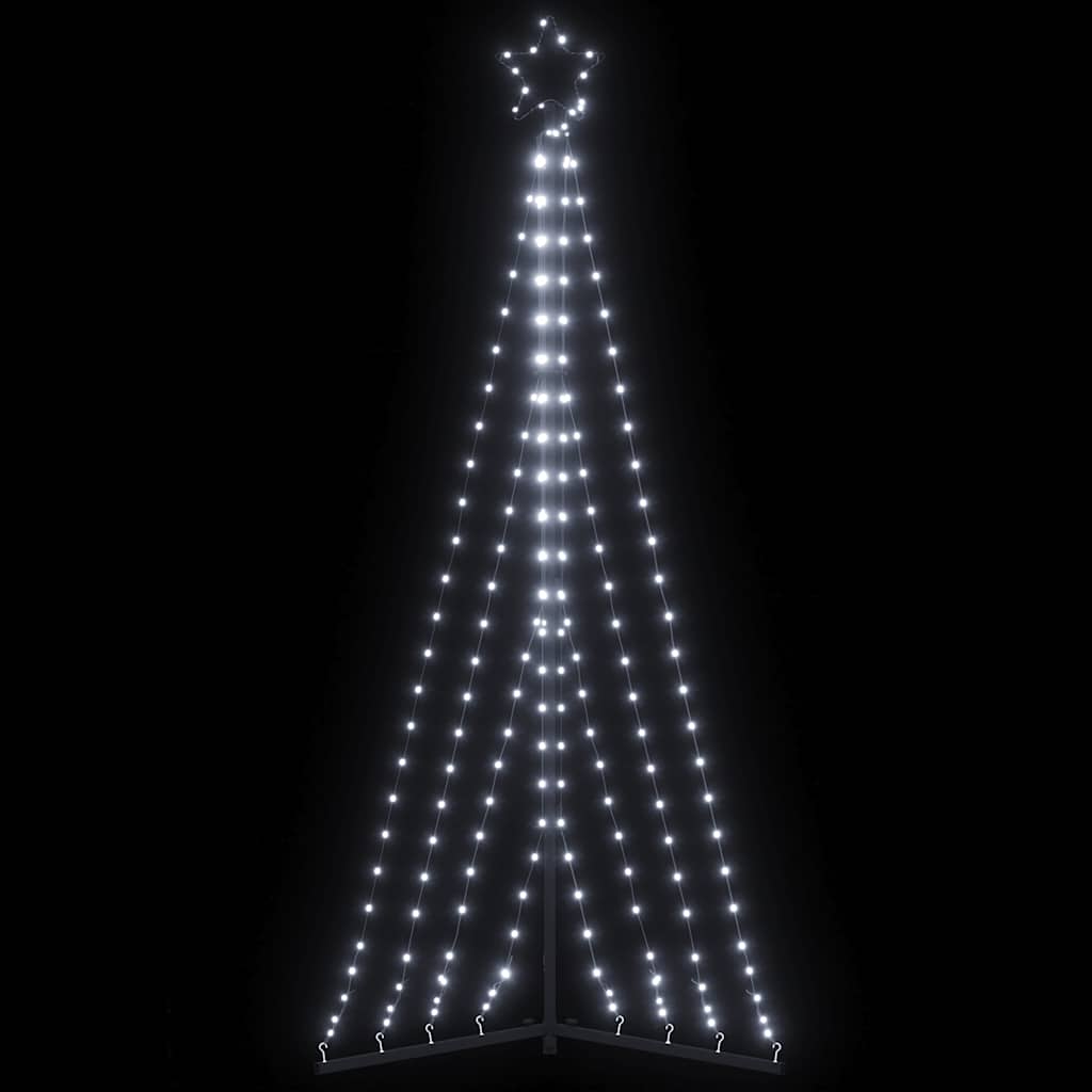 Vidaxl LED Arbre de Noël 339 LEDS Cold White 187 cm