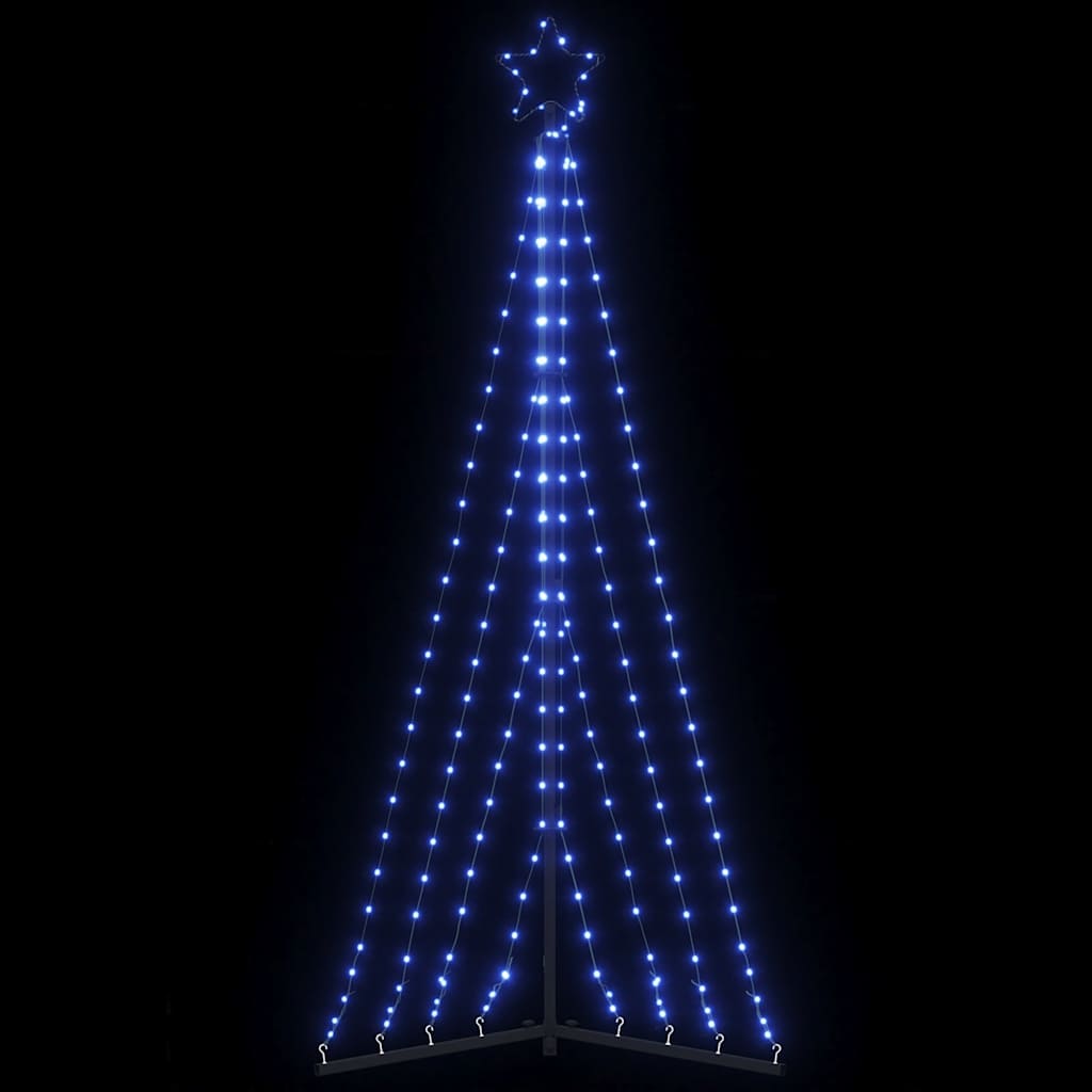 Vidaxl LED Arbre de Noël 339 LED 187 cm bleu