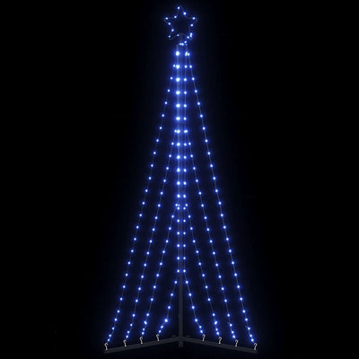Vidaxl LED Arbre de Noël 339 LED 187 cm bleu