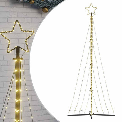 Vidaxl LED Arbre de Noël 447 LEDS blanc chaud 249 cm