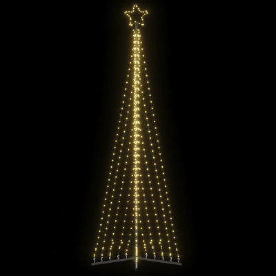Vidaxl LED Arbre de Noël 495 LEDS blanc chaud 300,5 cm