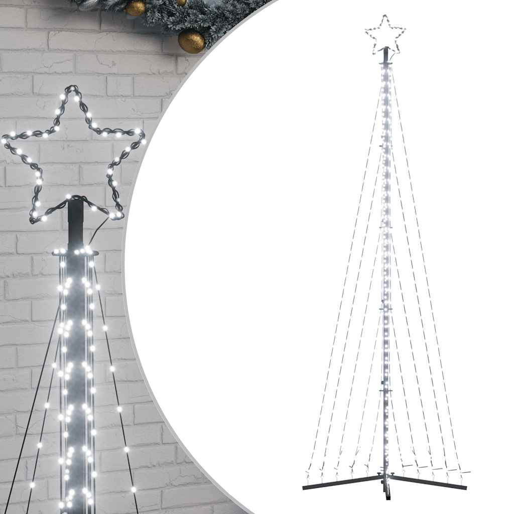 Vidaxl LED Arbre de Noël 495 LEDS Cold White 300,5 cm