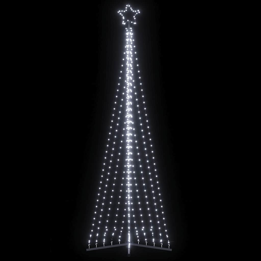 Vidaxl LED Arbre de Noël 495 LEDS Cold White 300,5 cm