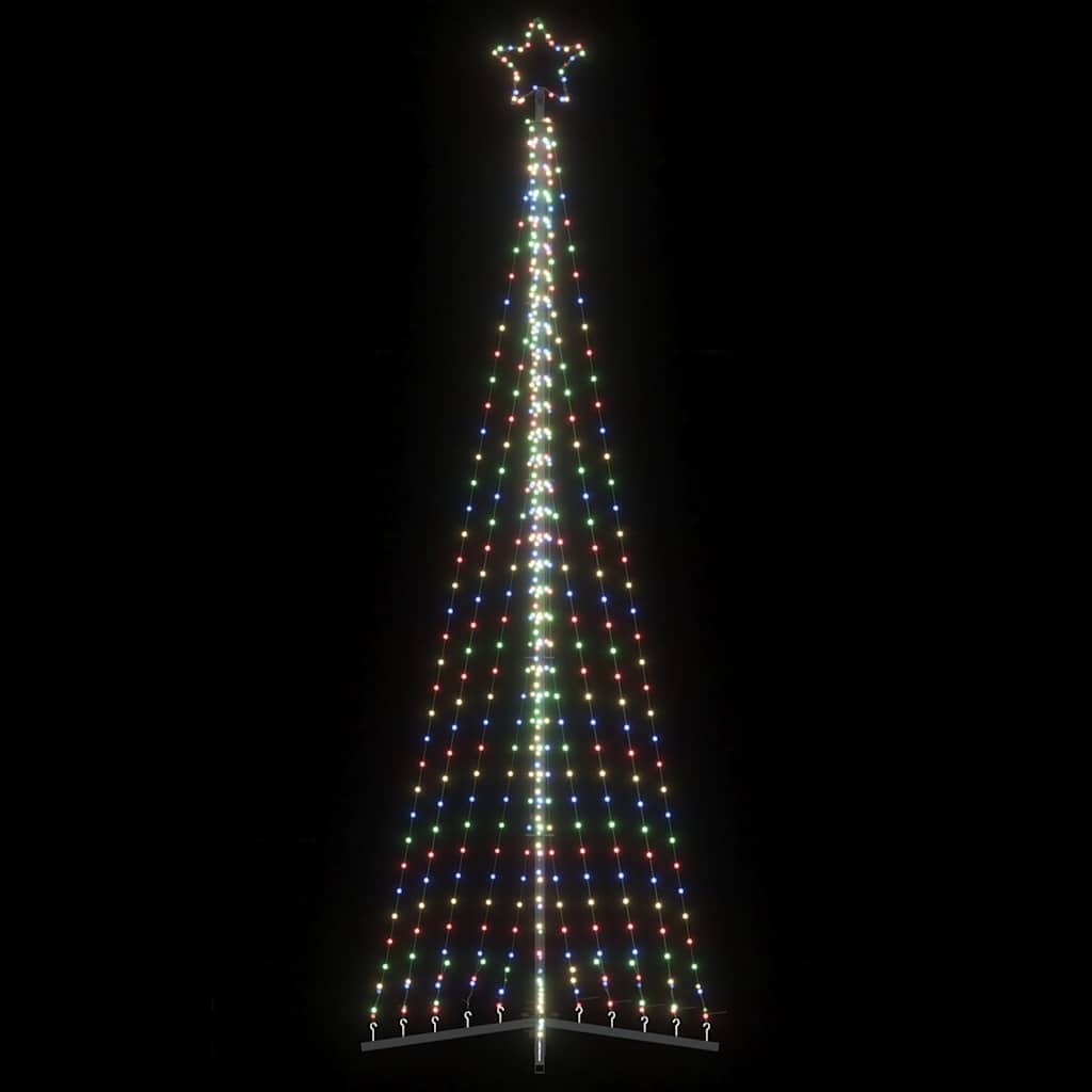 Vidaxl LED Arbre de Noël 495 LEDS coloré 300,5 cm