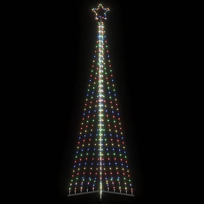 Vidaxl LED Arbre de Noël 495 LEDS coloré 300,5 cm