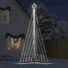 Vidaxl LED Arbre de Noël 570 LEDS Cold White 399 cm