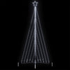 Vidaxl LED Arbre de Noël 570 LEDS Cold White 399 cm