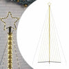 Vidaxl LED Arbre de Noël 789 LEDS blanc chaud 476 cm
