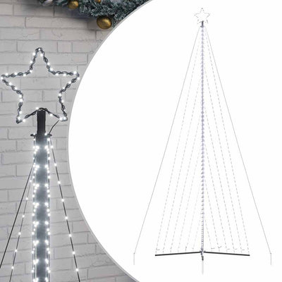 Vidaxl LED Arbre de Noël 789 LEDS Cold White 476 cm