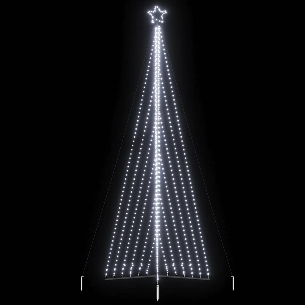 Vidaxl LED Arbre de Noël 789 LEDS Cold White 476 cm