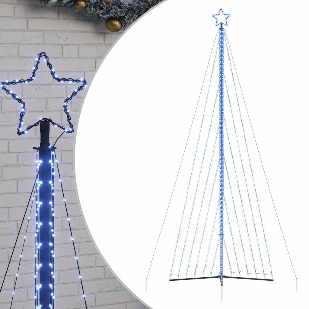 Vidaxl LED Trele de Noël 789 LEDS 476 cm bleu