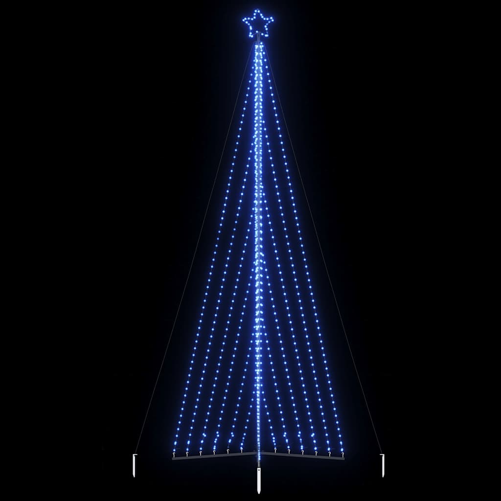 Vidaxl LED Trele de Noël 789 LEDS 476 cm bleu