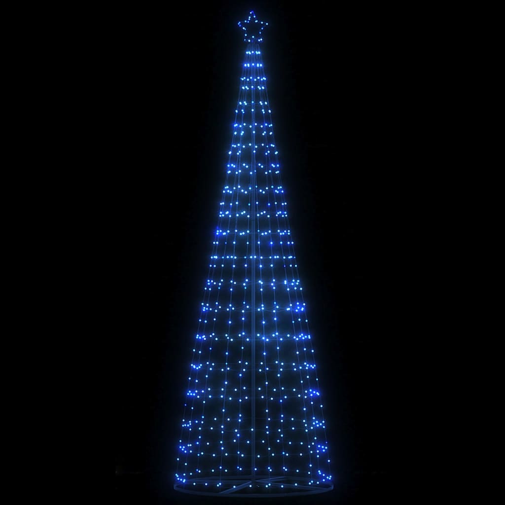 Vidaxl LED Arbre de Noël 550 LEDS 304 cm bleu