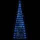 Vidaxl LED Arbre de Noël 550 LEDS 304 cm bleu