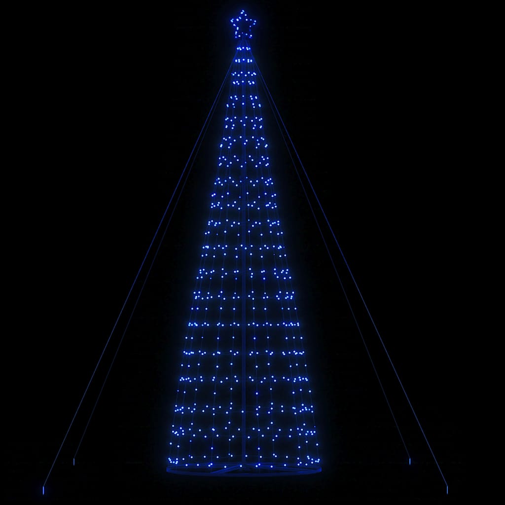 Vidaxl LED Arbre de Noël 1534 LEDS 503 cm bleu