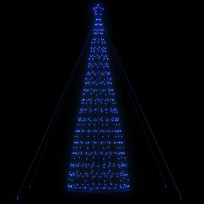 Vidaxl LED Arbre de Noël 1534 LEDS 503 cm bleu
