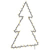 Vidaxl Christmas Lighting Christmas Silhouette 115 LEDS WHITE CHAUD