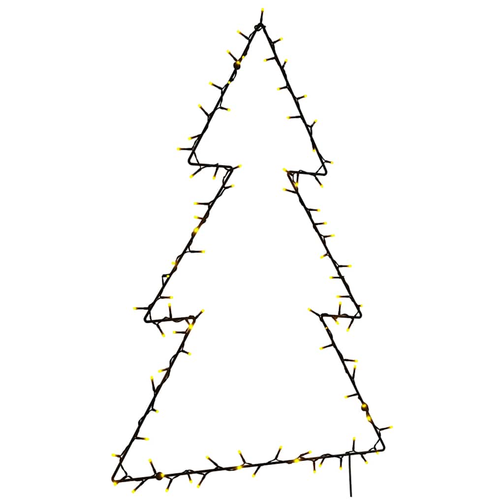 Vidaxl Christmas Lighting Christmas Silhouette 115 LEDS WHITE CHAUD