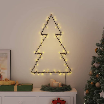 Vidaxl Christmas Lighting Christmas Silhouette 115 LEDS WHITE CHAUD
