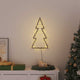 Vidaxl Christmas Lighting Christmas Silhouette 80 LEDS WHITE CHAUD