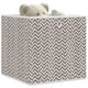 Boîtes de rangement Vidaxl 4 PCS pliables 32x32x32 cm incertain Brown