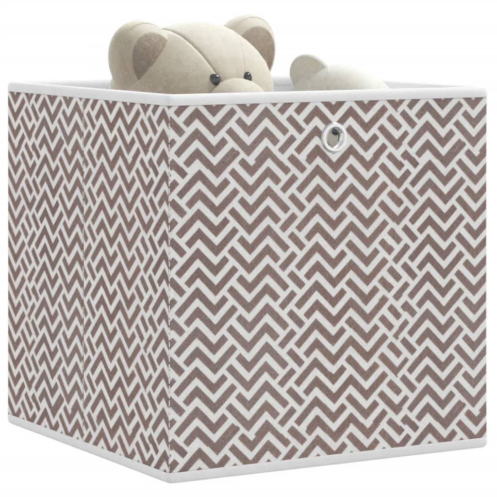 Boîtes de rangement Vidaxl 10 PC