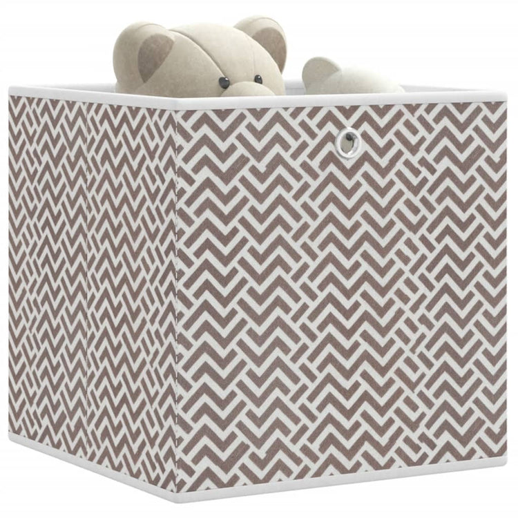 Boîtes de rangement Vidaxl 10 PC