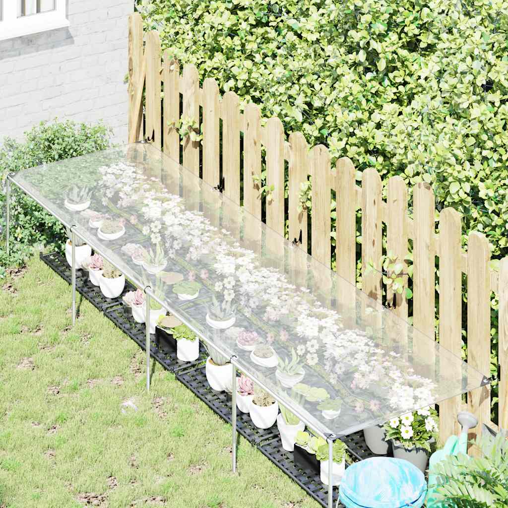 Vidaxxl couverture végétale avec œillets 1x4 m polyéthylène