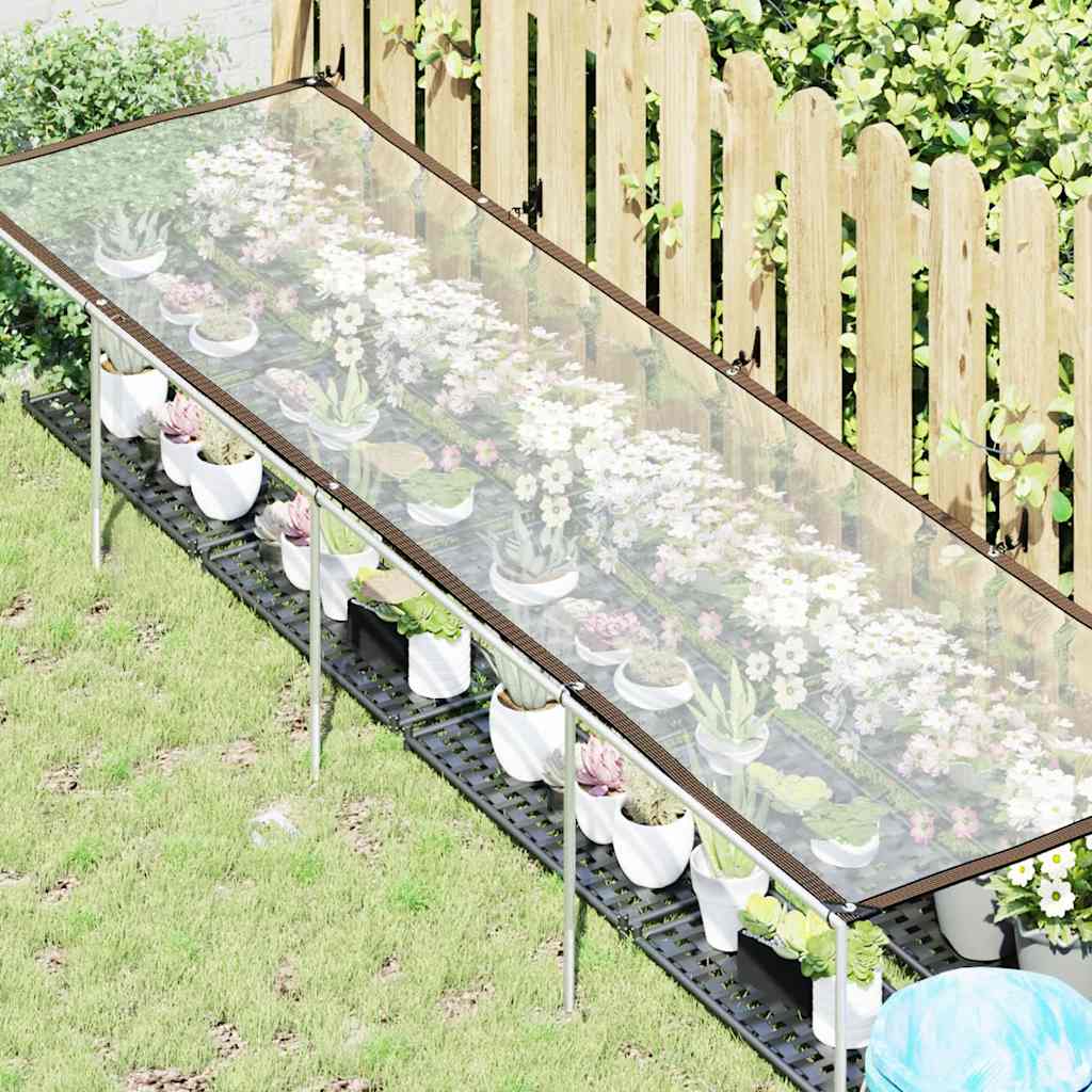 Vidaxxl couverture végétale avec œillets 1x4 m polyéthylène