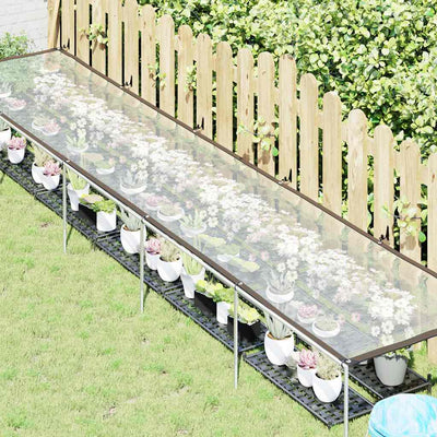 Vidaxxl couverture végétale avec œillets 1x5 m polyéthylène