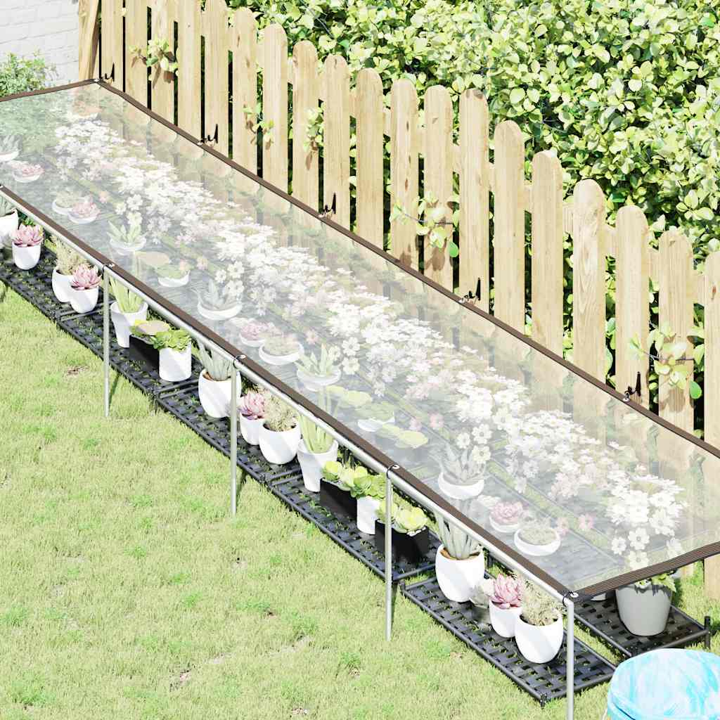 Vidaxxl couverture végétale avec œillets 1x5 m polyéthylène