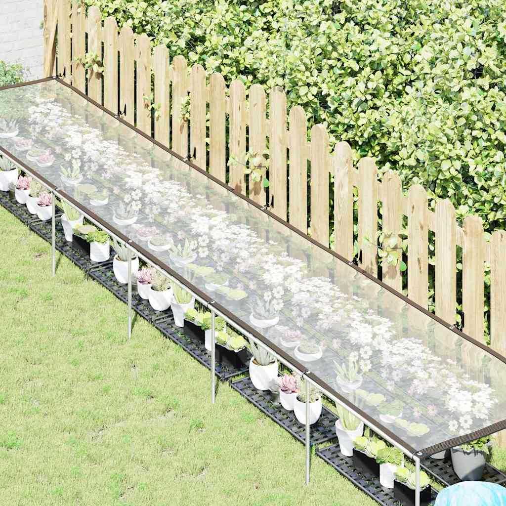 Vidaxxl couverture végétale avec œillets 1x6 m polyéthylène