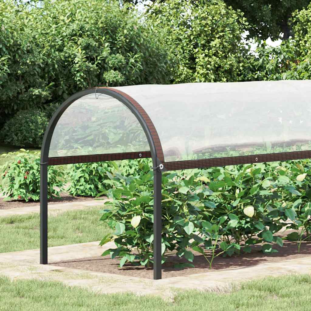 Vidaxx couverture végétale avec œillets 2x10 m polyéthylène