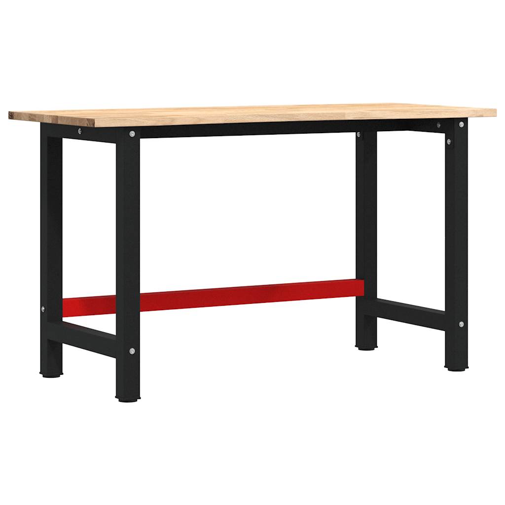 Etabli Vidaxx 140x60x81,5 cm chêne massif