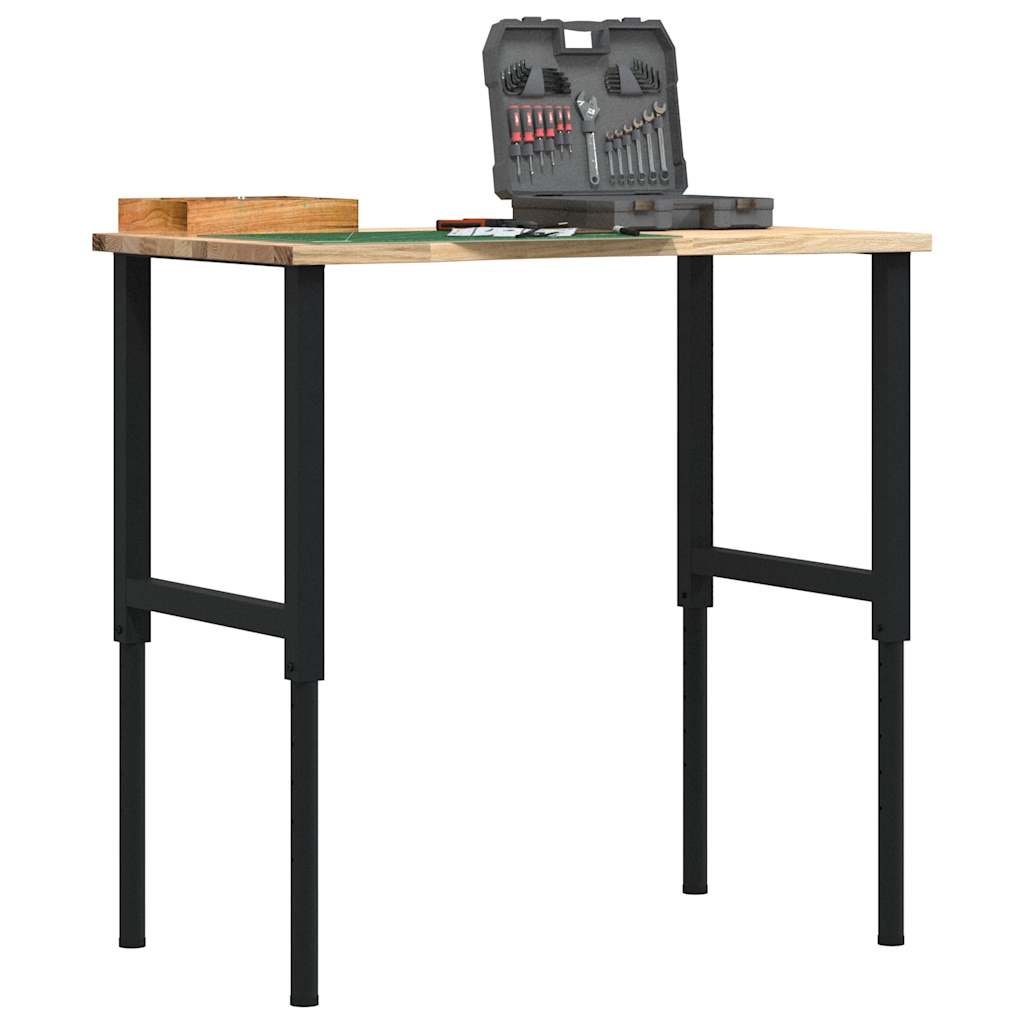 Etabli Vidaxx 100x60x (71,5-98) cm chêne massif