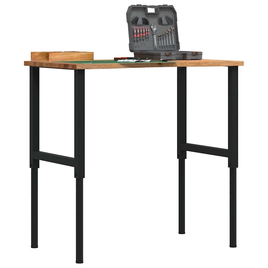Établi Vidaxx 100x60x (71,5-98) cm chêne brun clair