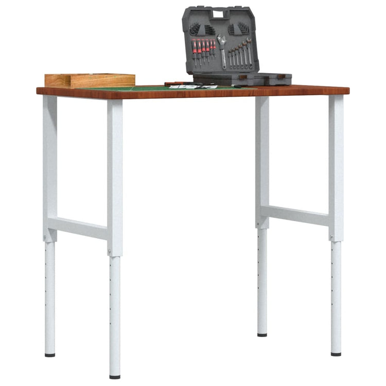 Vidaxx établi rectangle 100x60x (71,5-98) cm chêne brun foncé