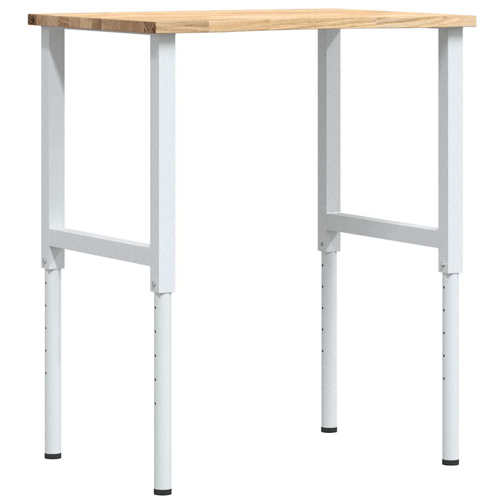 Etabli Vidaxx 80x60x (71,5-98) cm chêne massif