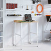 Etabli Vidaxx 80x60x (71,5-98) cm chêne massif