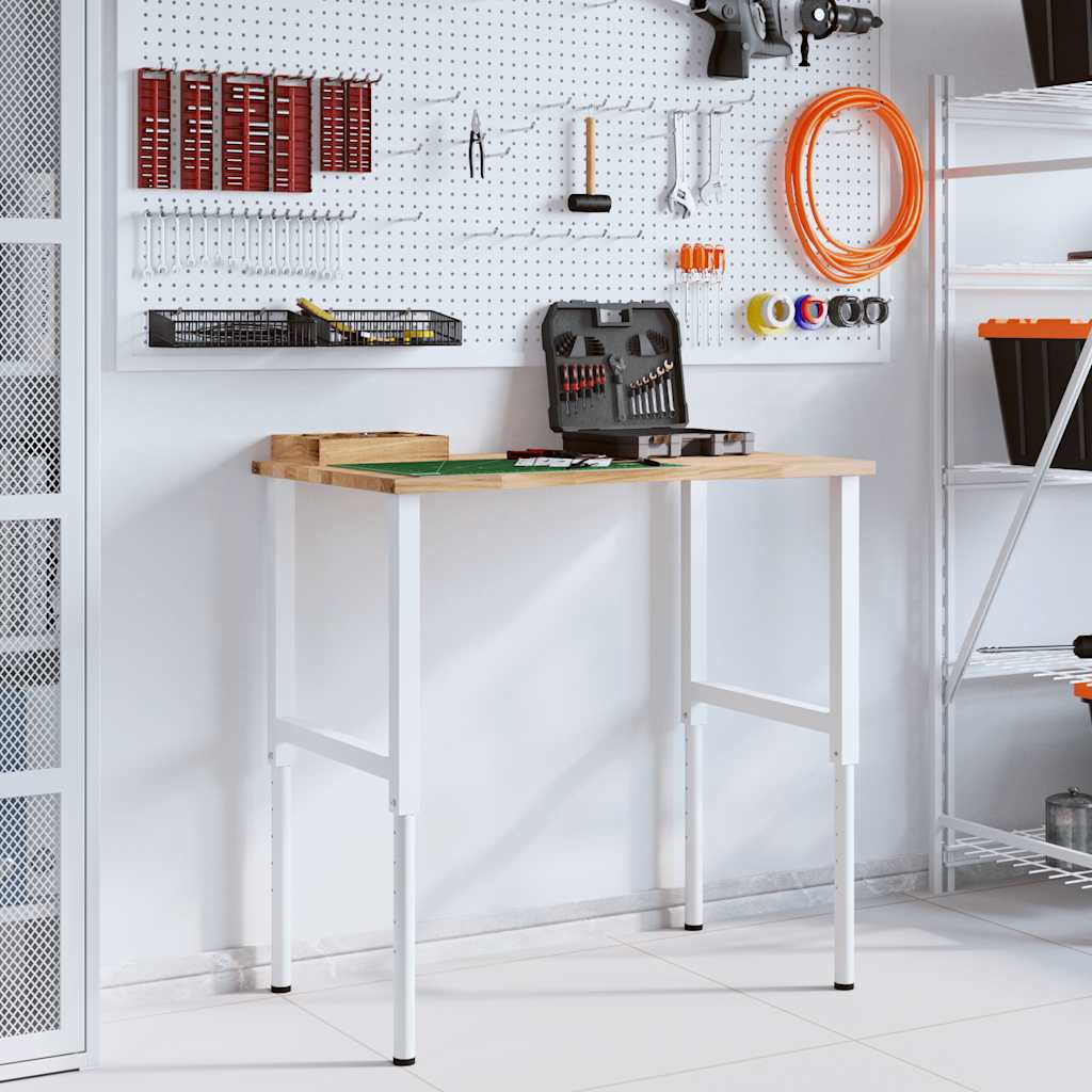 Etabli Vidaxx 100x60x (71,5-98) cm chêne massif